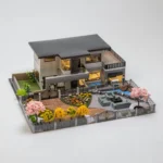 紙紮悠亞別墅+豪華花園庭院 2