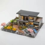 紙紮悠亞別墅+豪華花園庭院 3