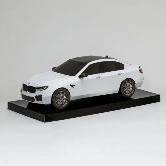 紙紮BMW M5(白) 2