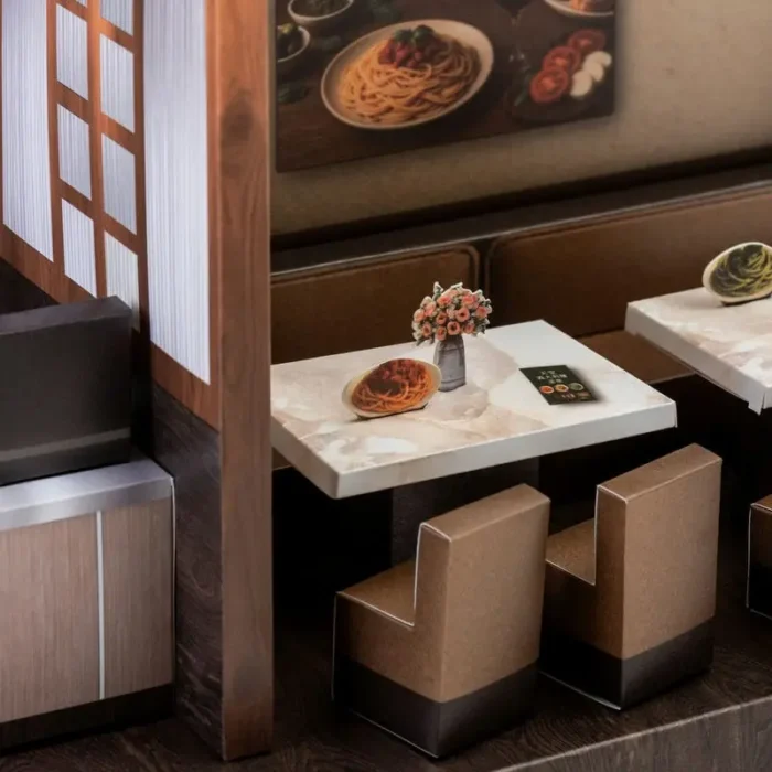 紙紮天堂義大利麵店 5