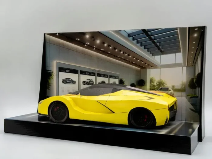 紙紮法拉利LaFerrari(黃) 3