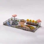 紙紮豪華花園庭院 3