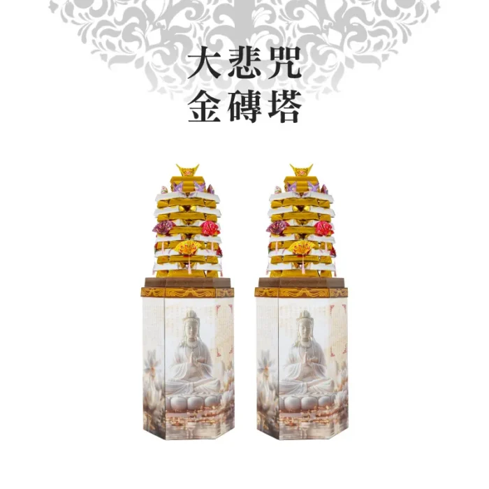 大悲咒金磚塔