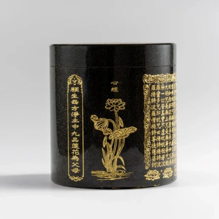 黑直經骨灰罈(款式一) 2